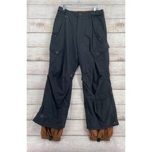 Sessions Terrain‎ Series Achilles Snowboard Pants Men's Size Small Black